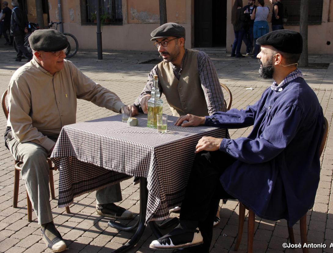 Racó treballadors al cafè