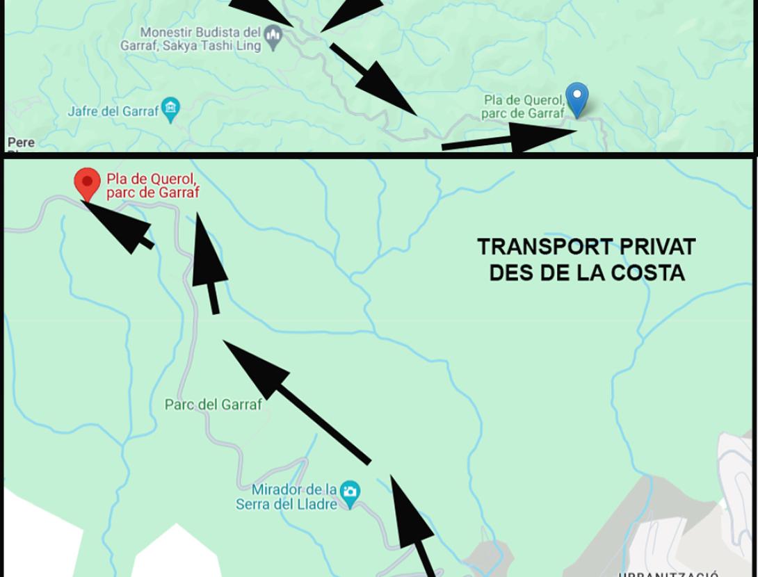 Des del dolmen del Campgràs a la cova Cassimanya