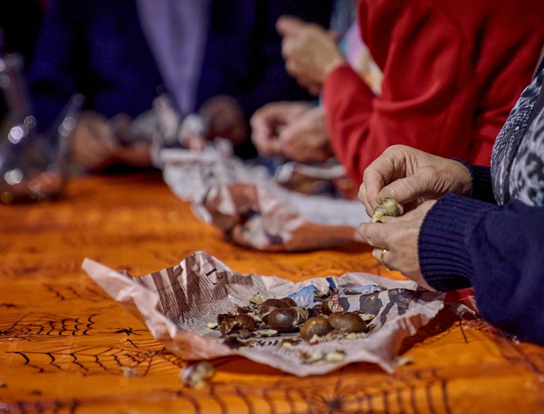 Castanyades populars al Prat de Llobregat