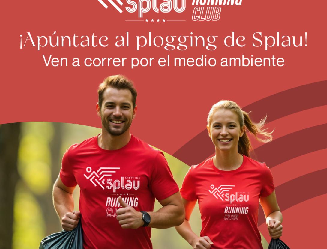 Splau celebra un Plogging per promoure l'esport i la cura del medi ambient
