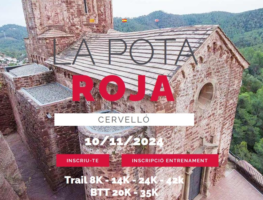 Apunta't a La Pota Roja. Circuit de trail i BTT