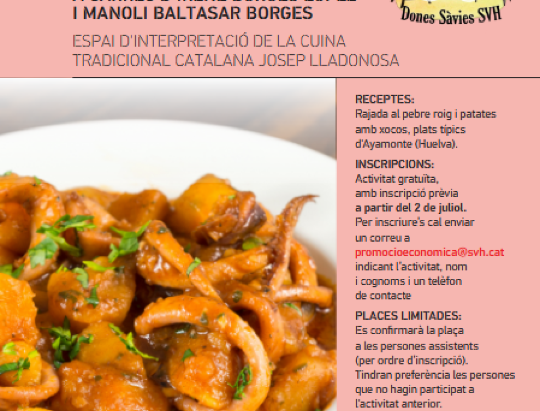 Taller de cuina intergeneracional