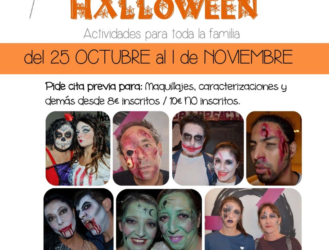 CITA PREVIA PARA MAQUILLAJES DE HALLOWEEN