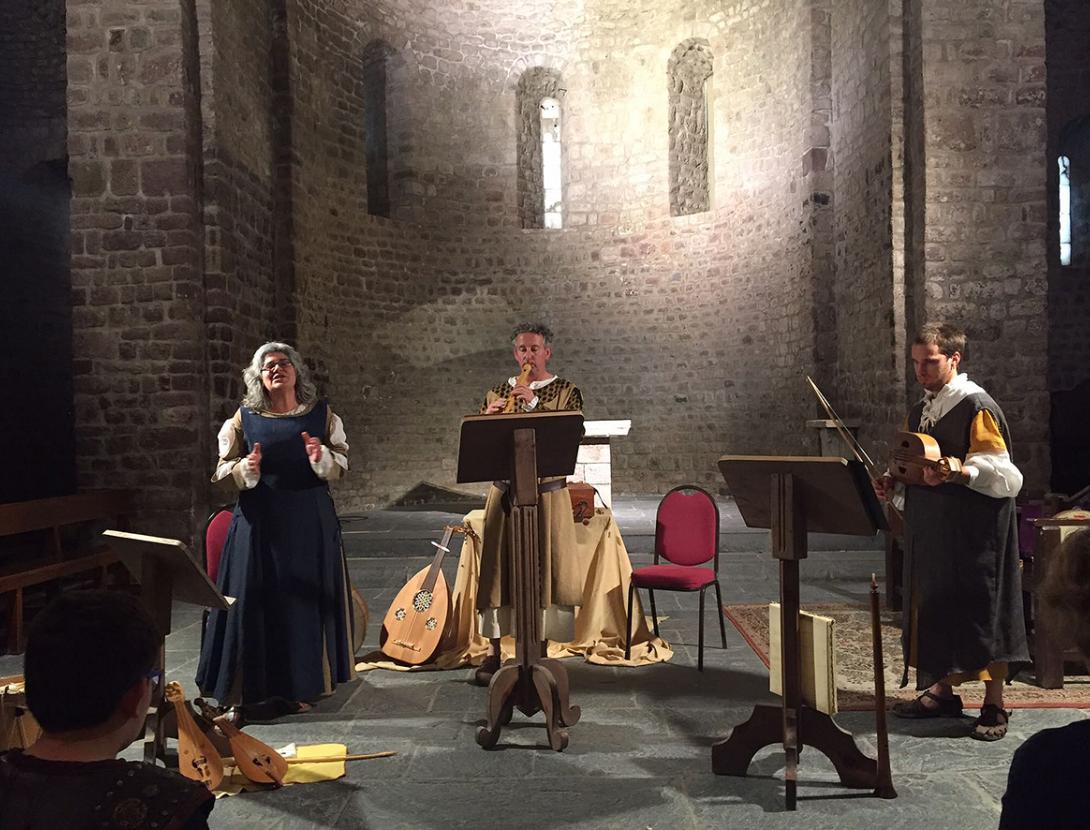 Música medieval al Castell de Cornellà. La Nit dels Museus