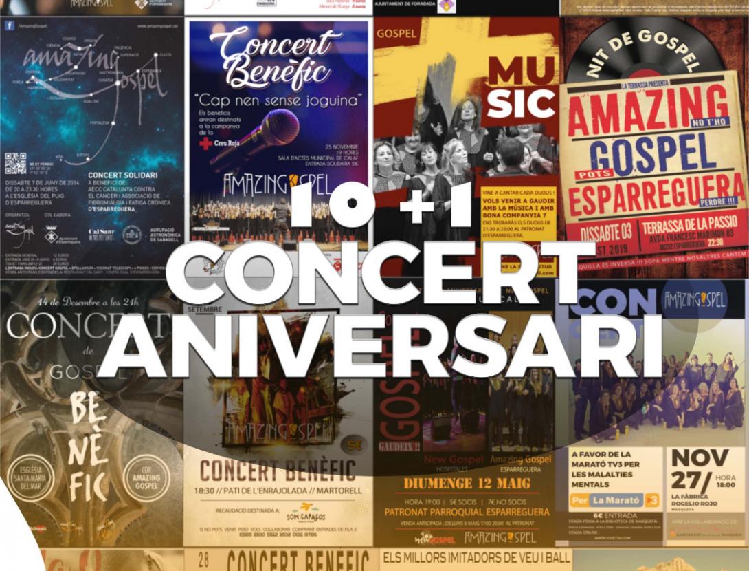 Aniversari 10+1 Amazing Gospel