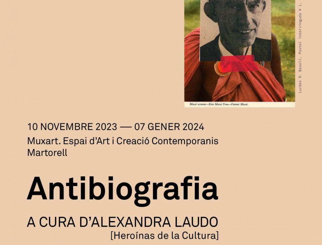 Inauguració de l'exposició "Antibiografia"