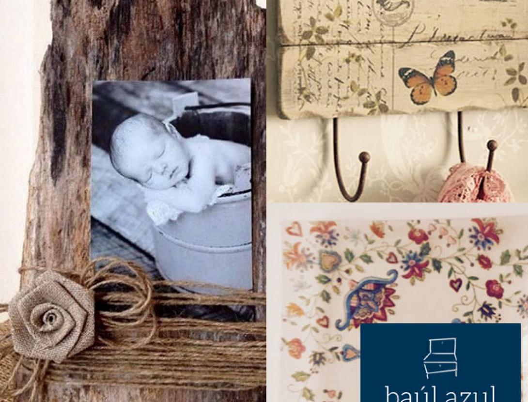 Fes els teus complements decoratius amb la tècnica del Decoupage