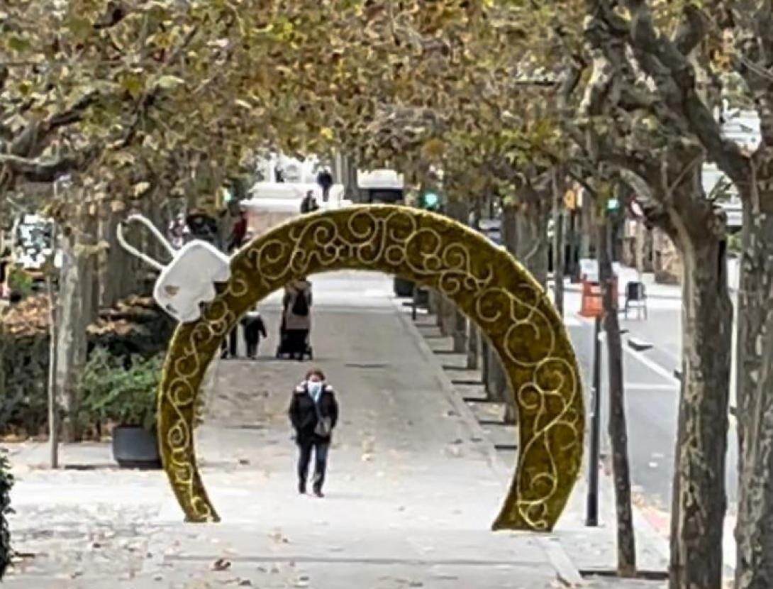 Encesa llums de Nadal a Sant Feliu de Llobregat