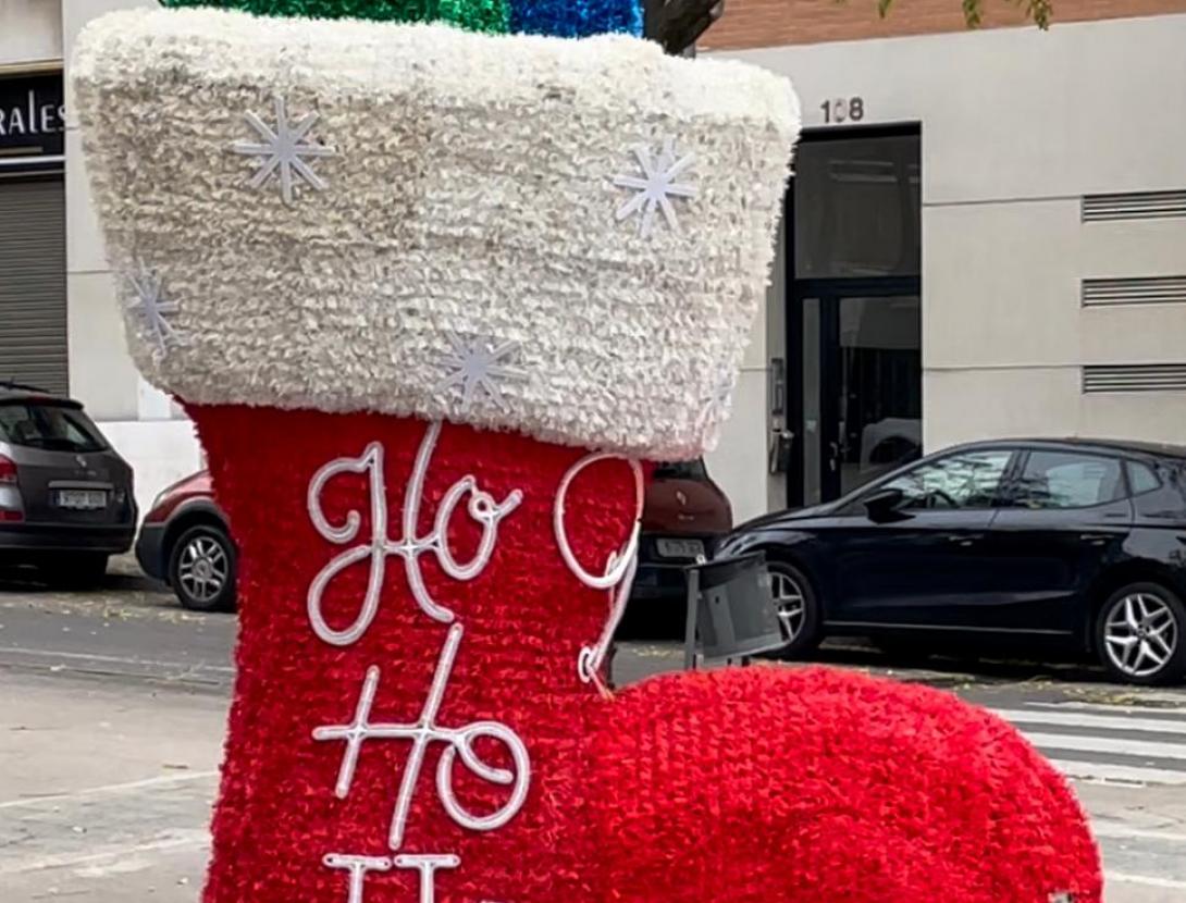 Encesa llums de Nadal a Sant Feliu de Llobregat