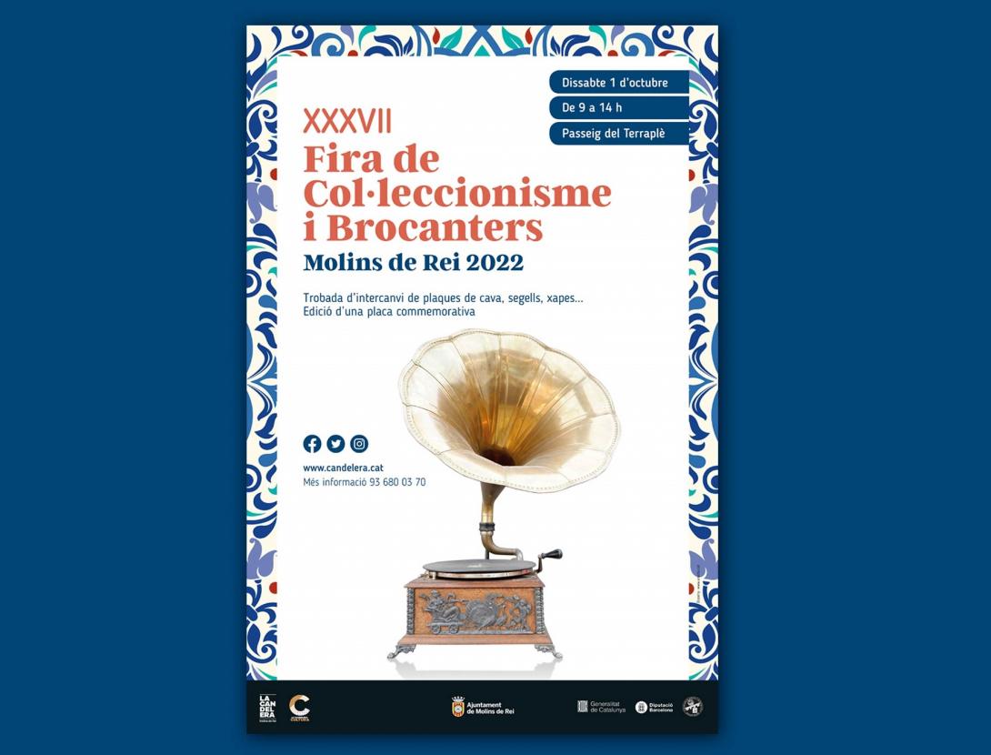 XXXVII Fira de Col•leccionisme i Brocanters Molins de Rei 2022