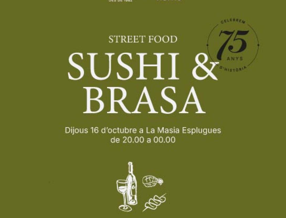 STREET FOOD: SUSHI &amp; BRASA