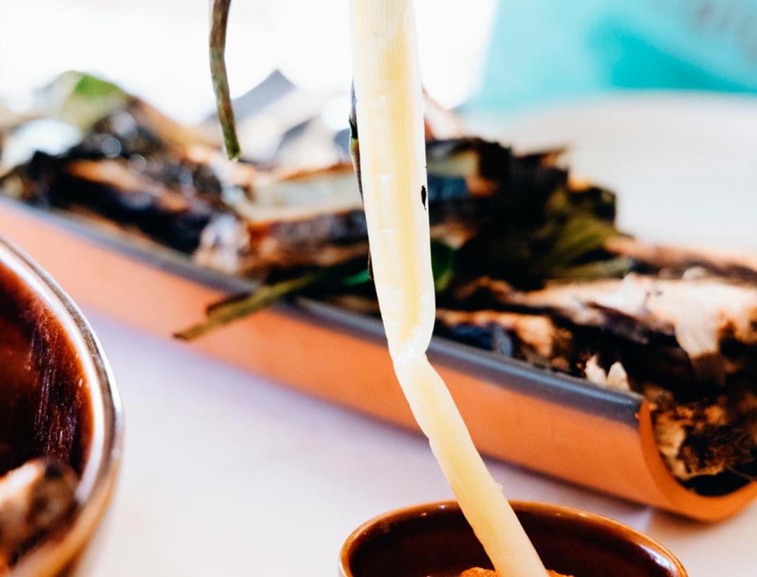 Menú de calçotada amb vistes úniques