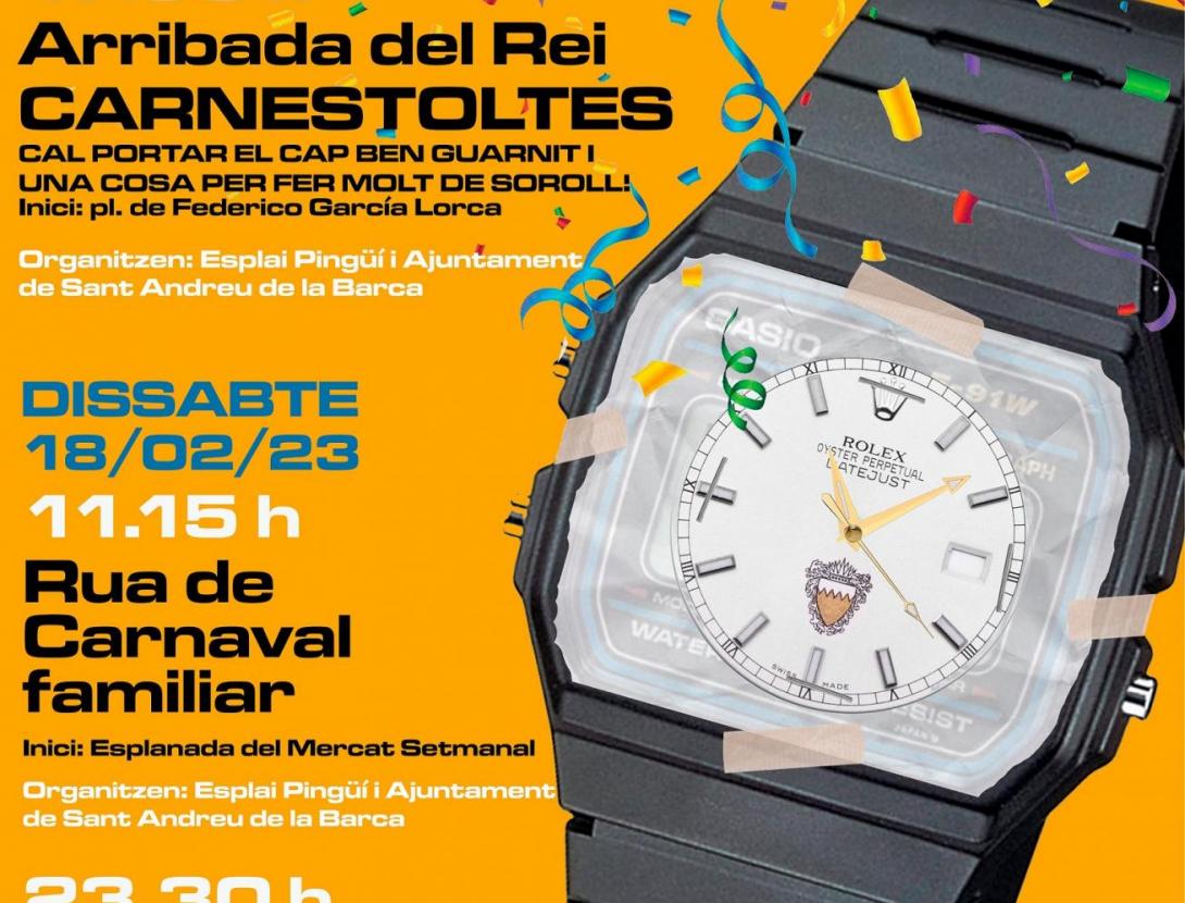 Arribada del rei carnestoltes