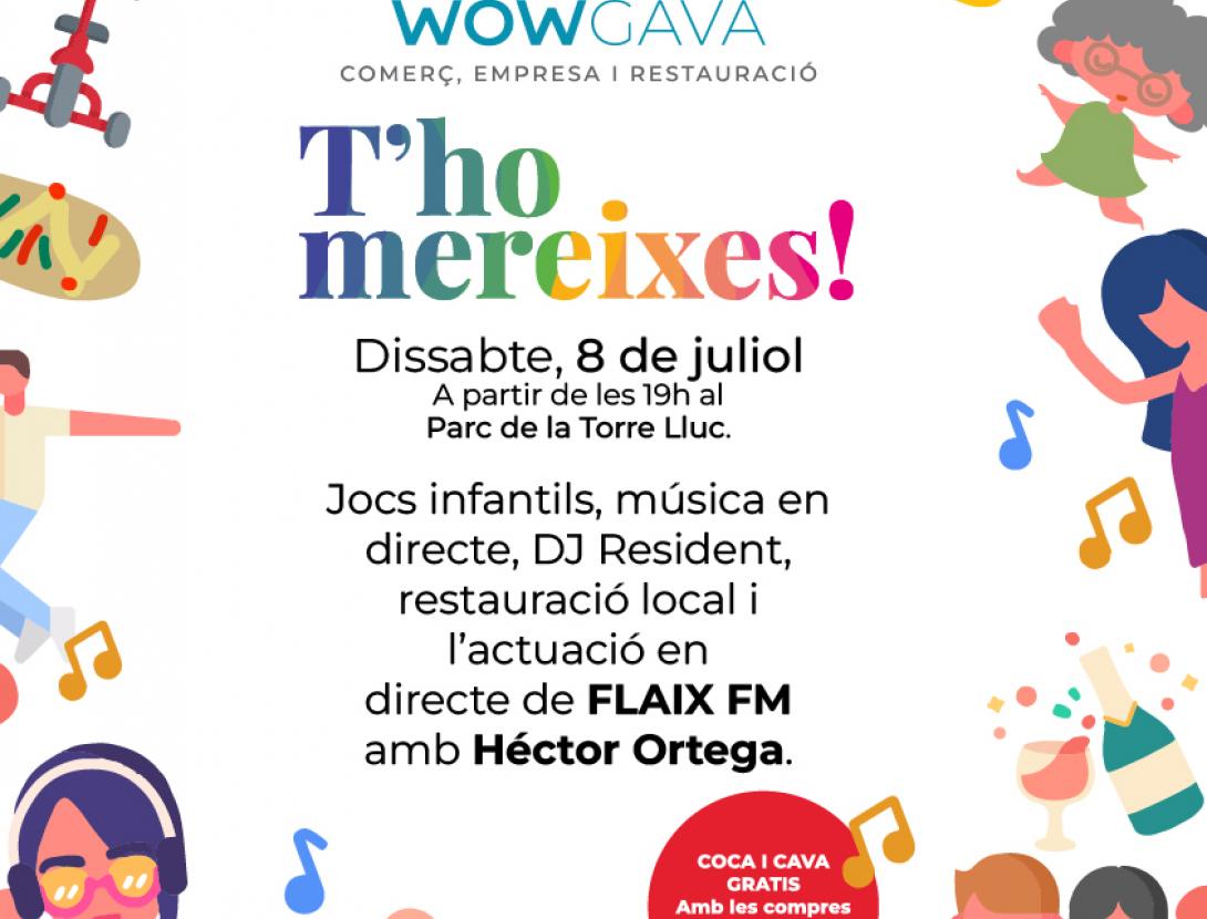 Festa de la clientela "T'ho Mereixes"