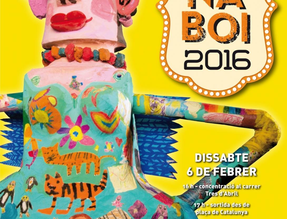 Cartell de la rua Carnaboi 2016