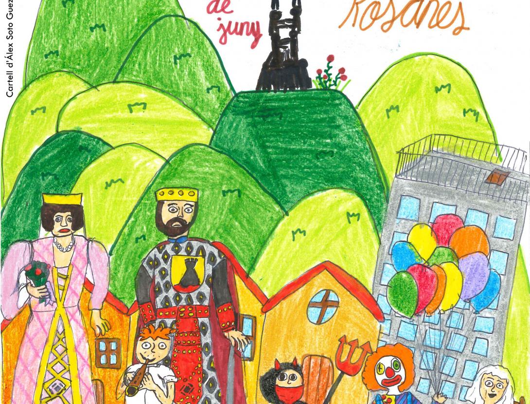 Cartell de la festa major 2019 de Castellví de Rosanes