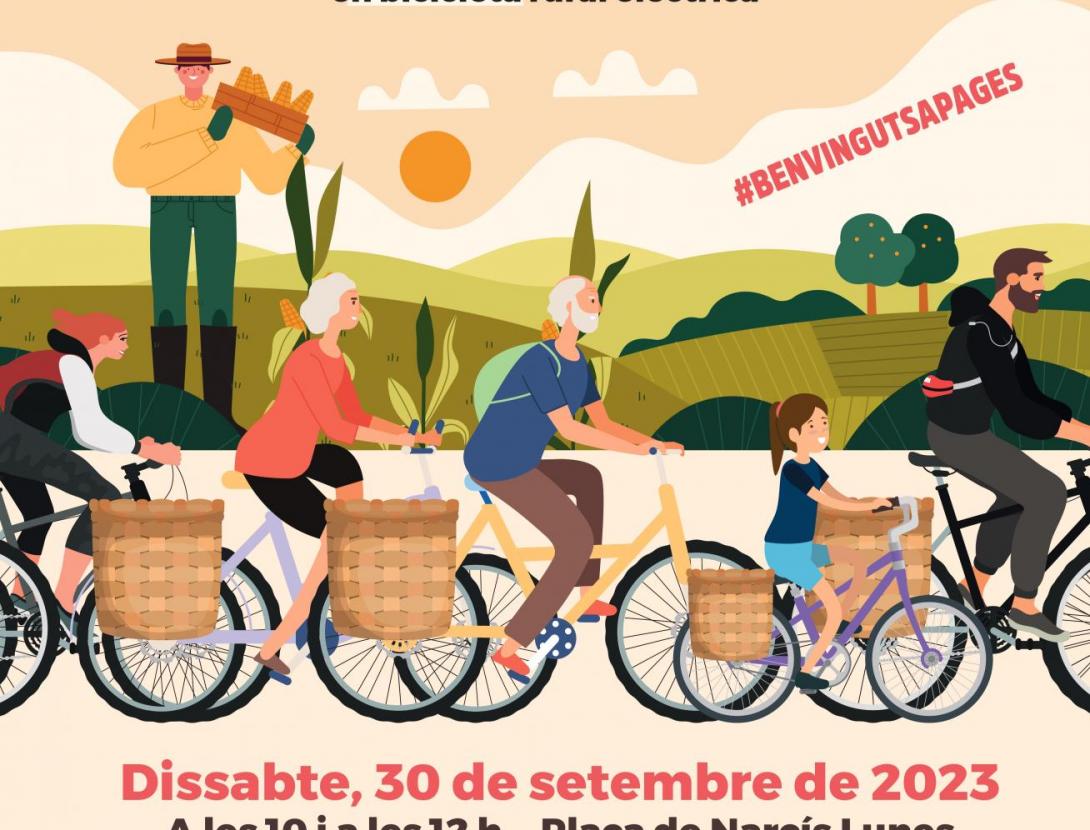 Agroruta en burricleta