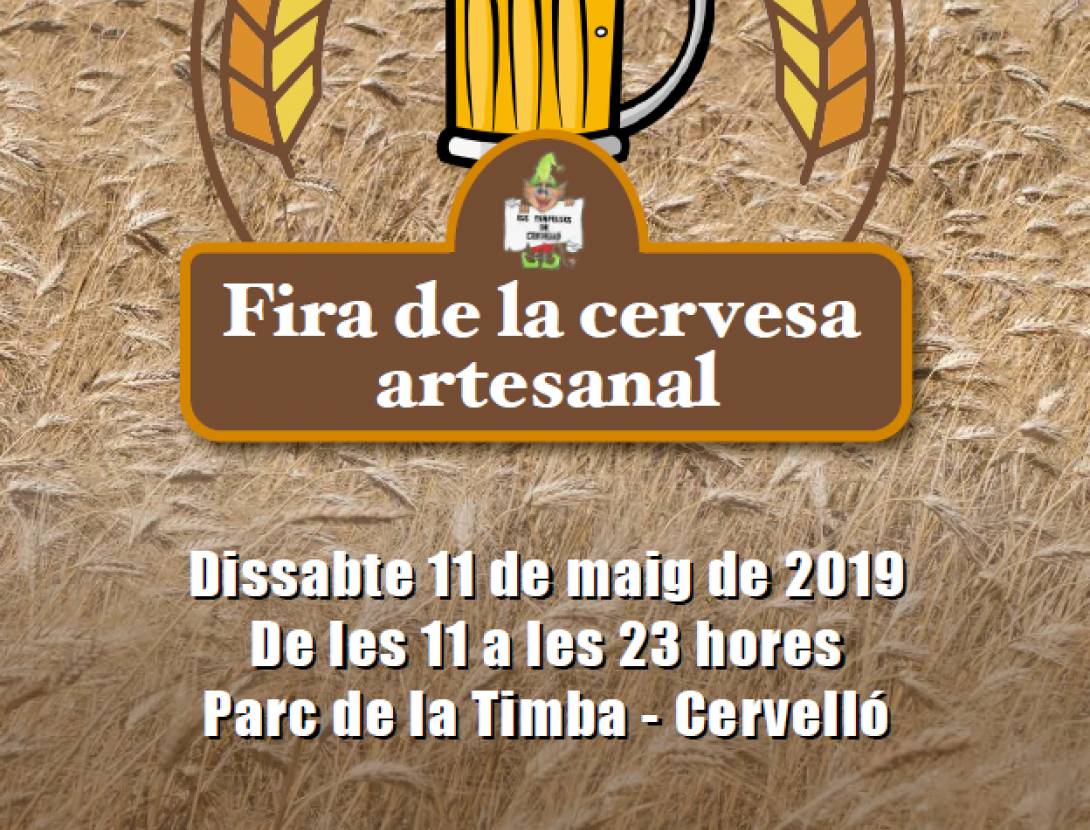 Cartell Fira de la cervesa artesanal 20190511.png