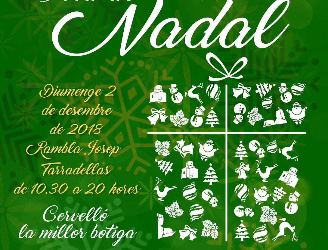 Cartell Fira de Nadal 2018