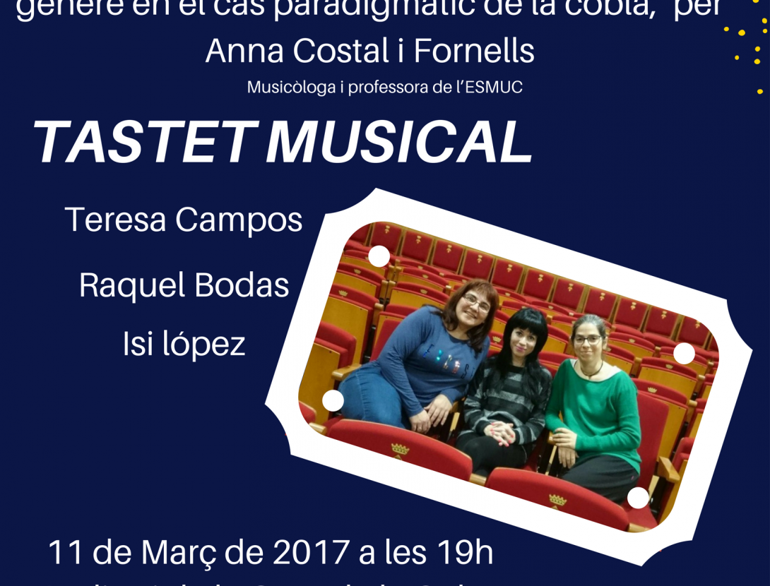 Conferència i Tastet musical