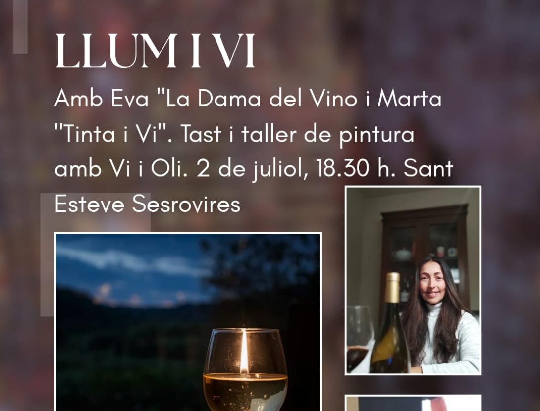 LLUM I VI a l'Estudi d'Art TINTA I VI