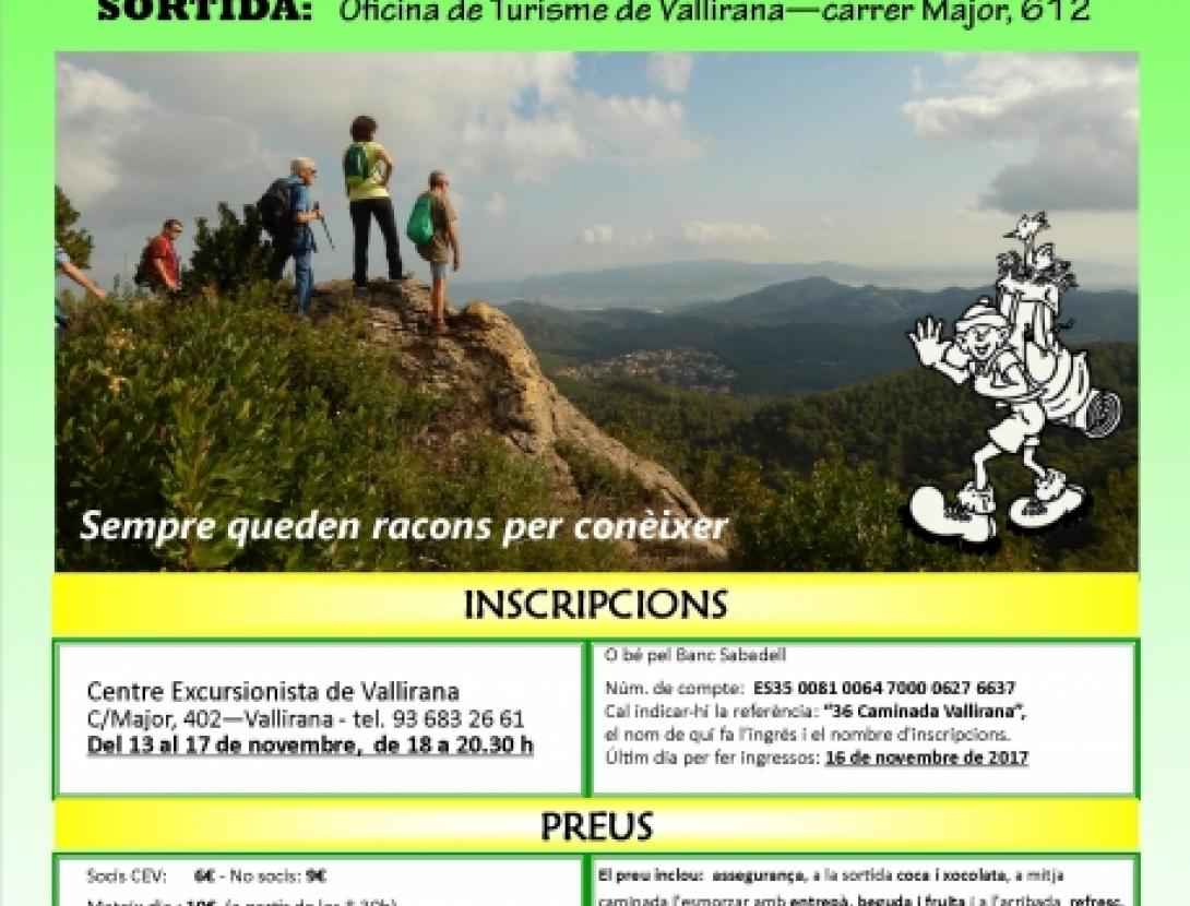 Caminada popular Vallirana 2017