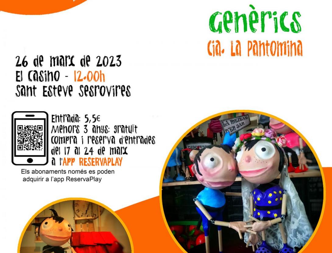 Espectacle Bambolina - Cicle d'espectacles familiars