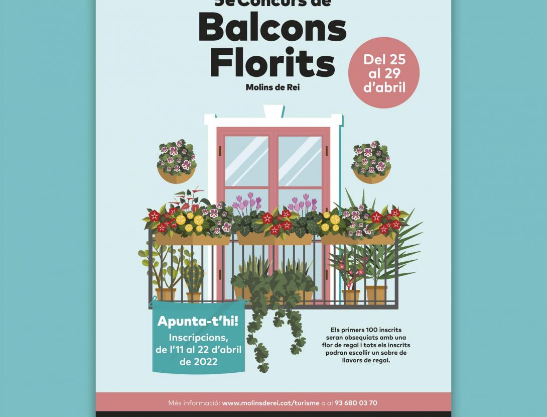 5è CONCURS DE BALCONS FLORITS