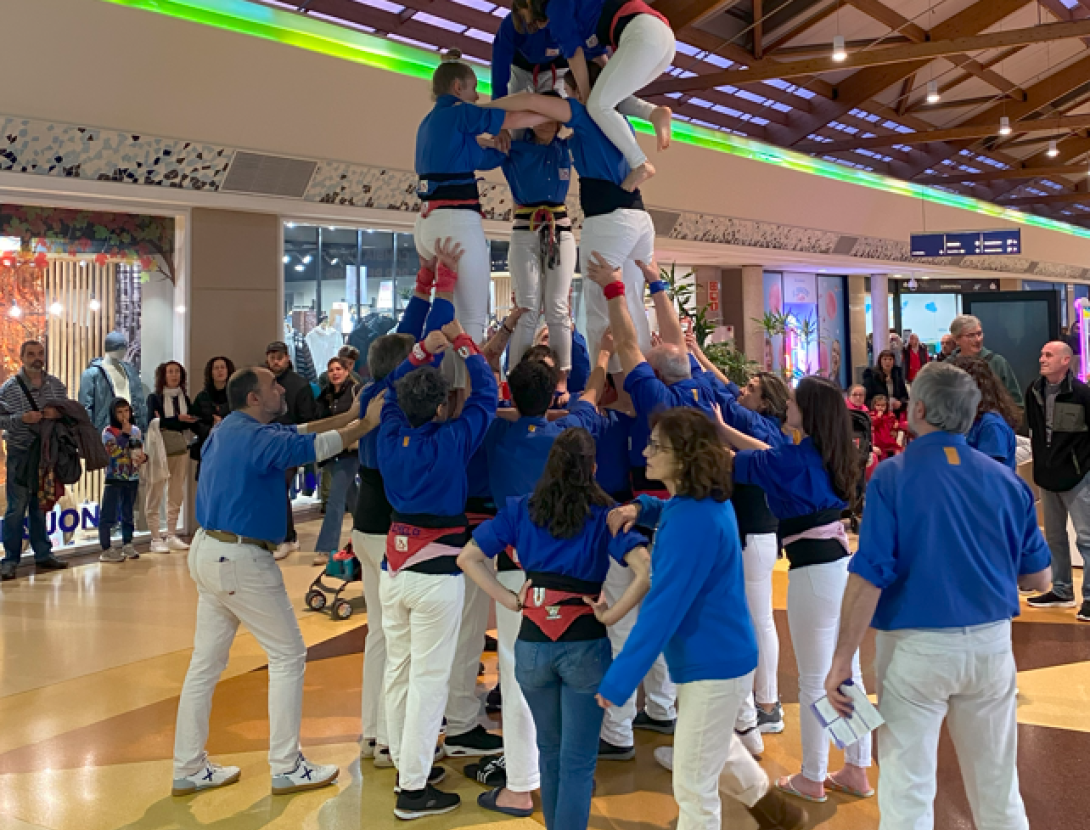 Exposició i activitat amb els Bastoners de Gavà