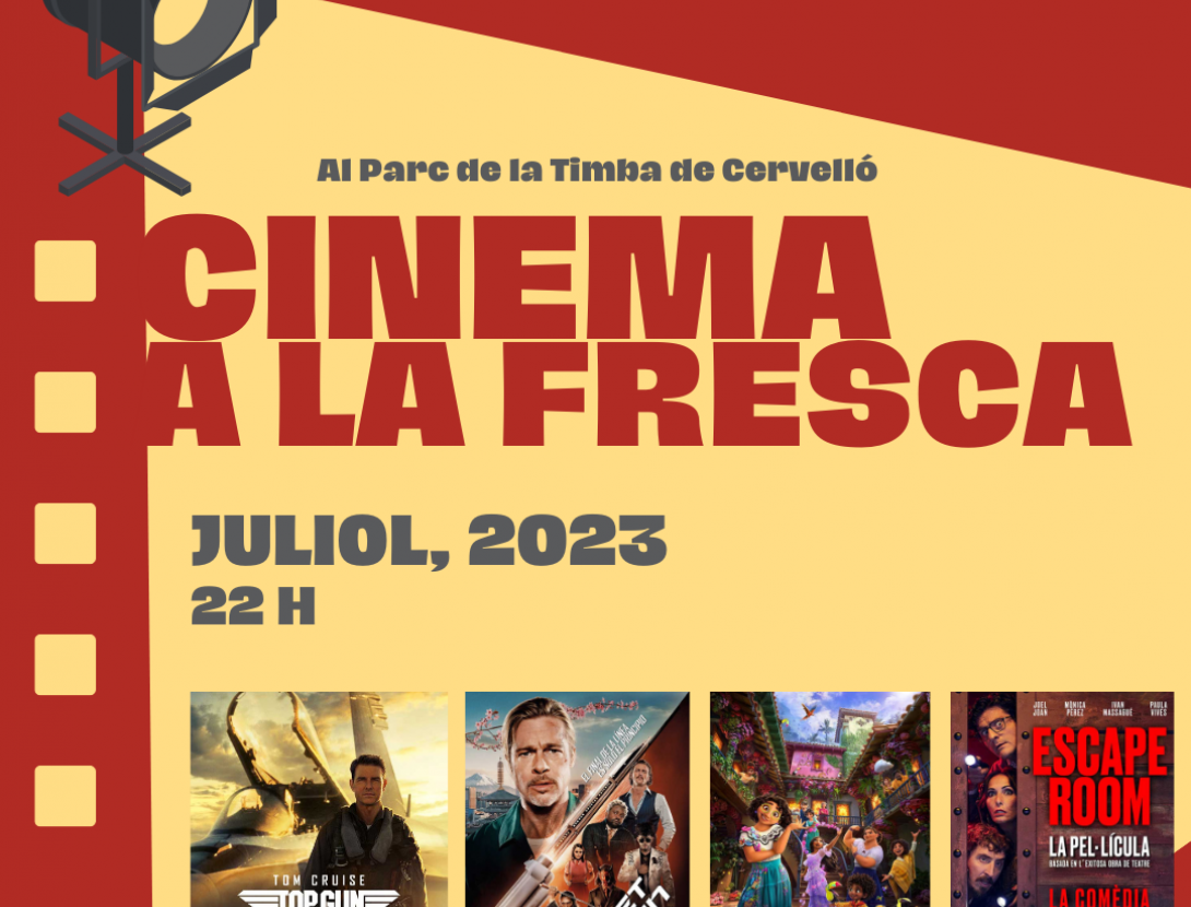 Cinema a la fresca a Cervelló