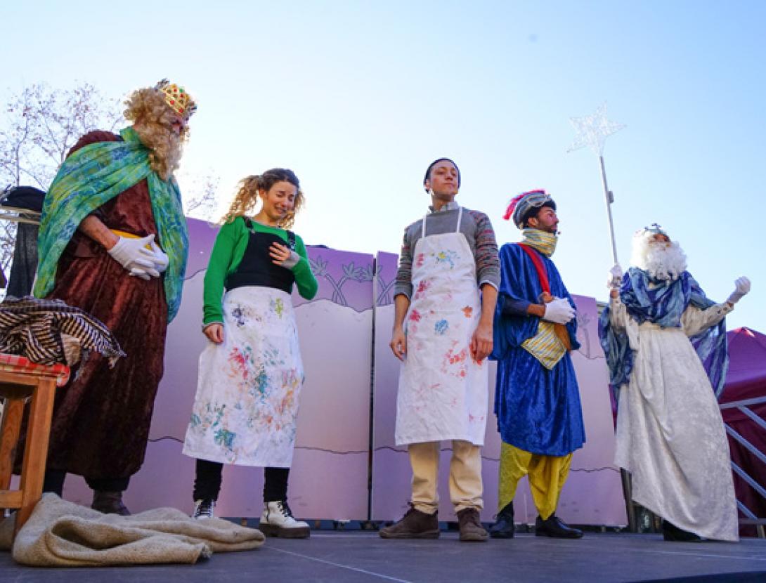 En Fanguet la terrisseta i els tres Reis