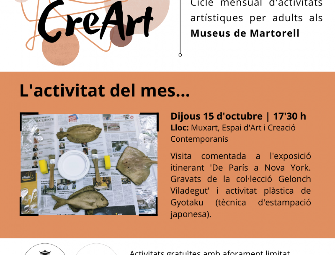 Taller gratuït de Gyotaku (estampat japonès)