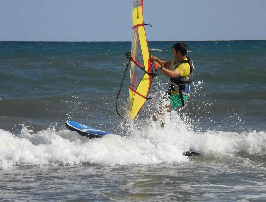 Windsurf a la platge del prat