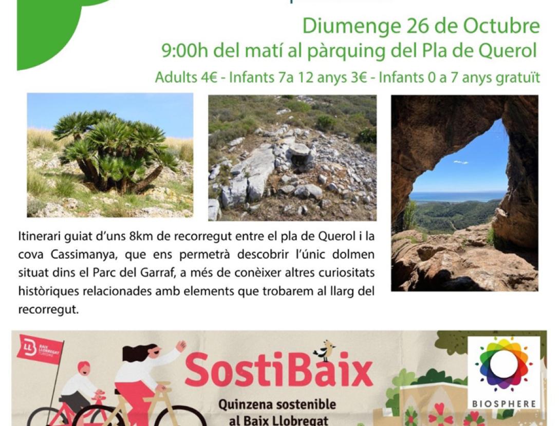 Del dolmen del Campgras a la cova Cassimanya