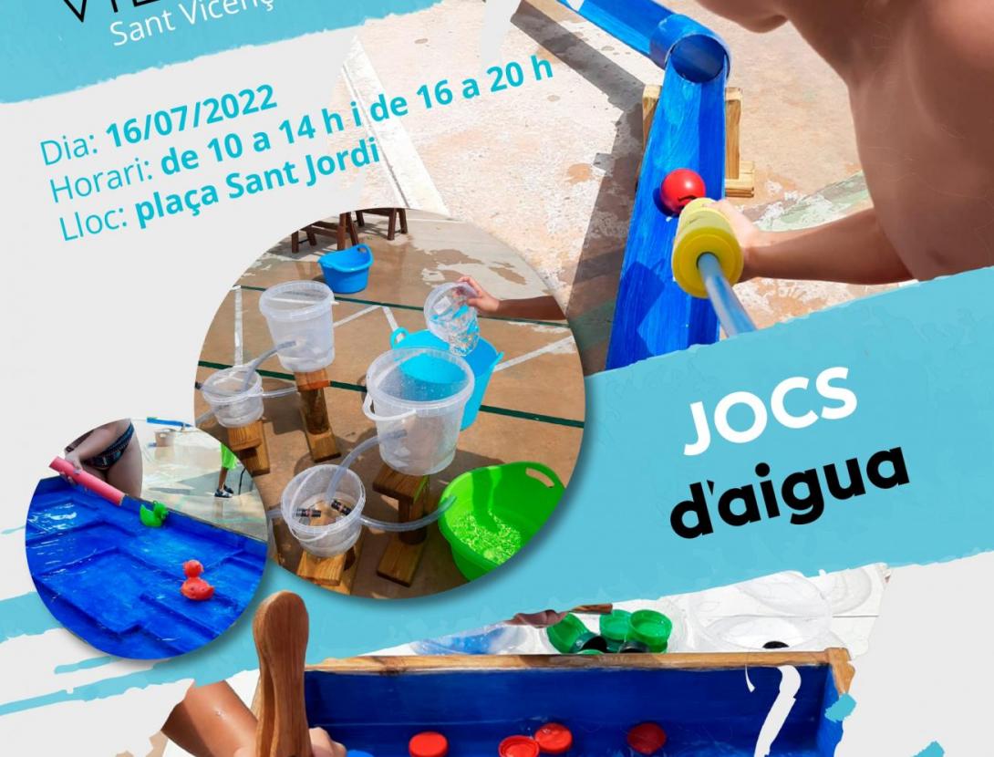 Jocs d'aigua a Vila Vella