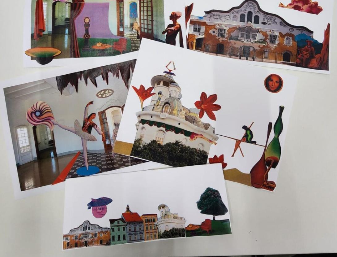 Taller de collage: Dis Berlin i Jujol