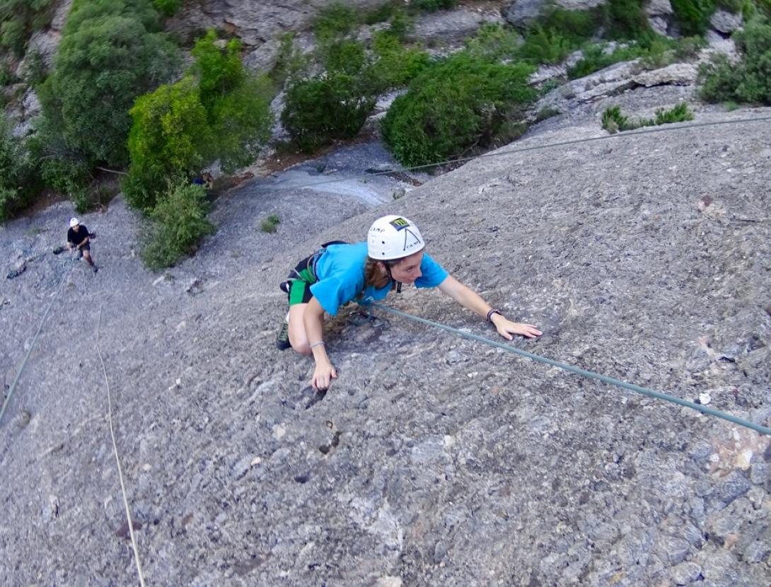 Curs d'escalada esportiva