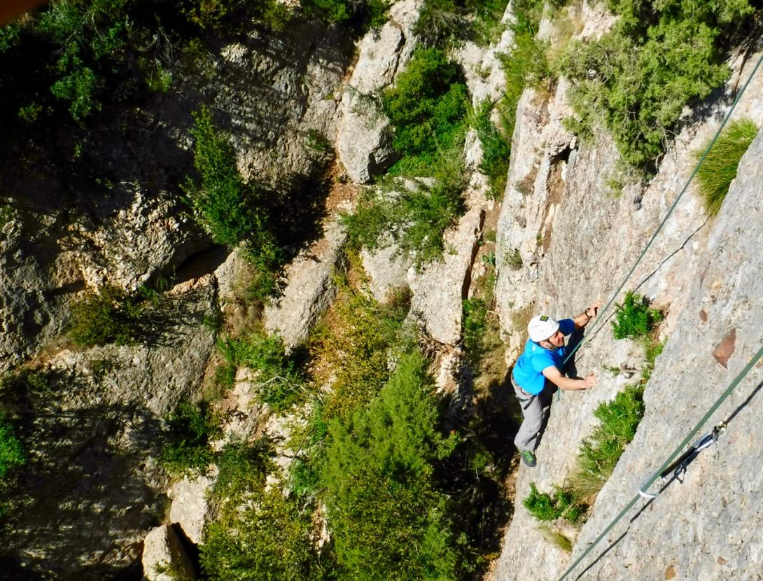 Curs d'escalada esportiva