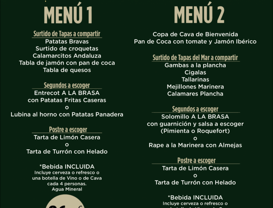 CENAS Y COMIDAS PARA GRUPOS