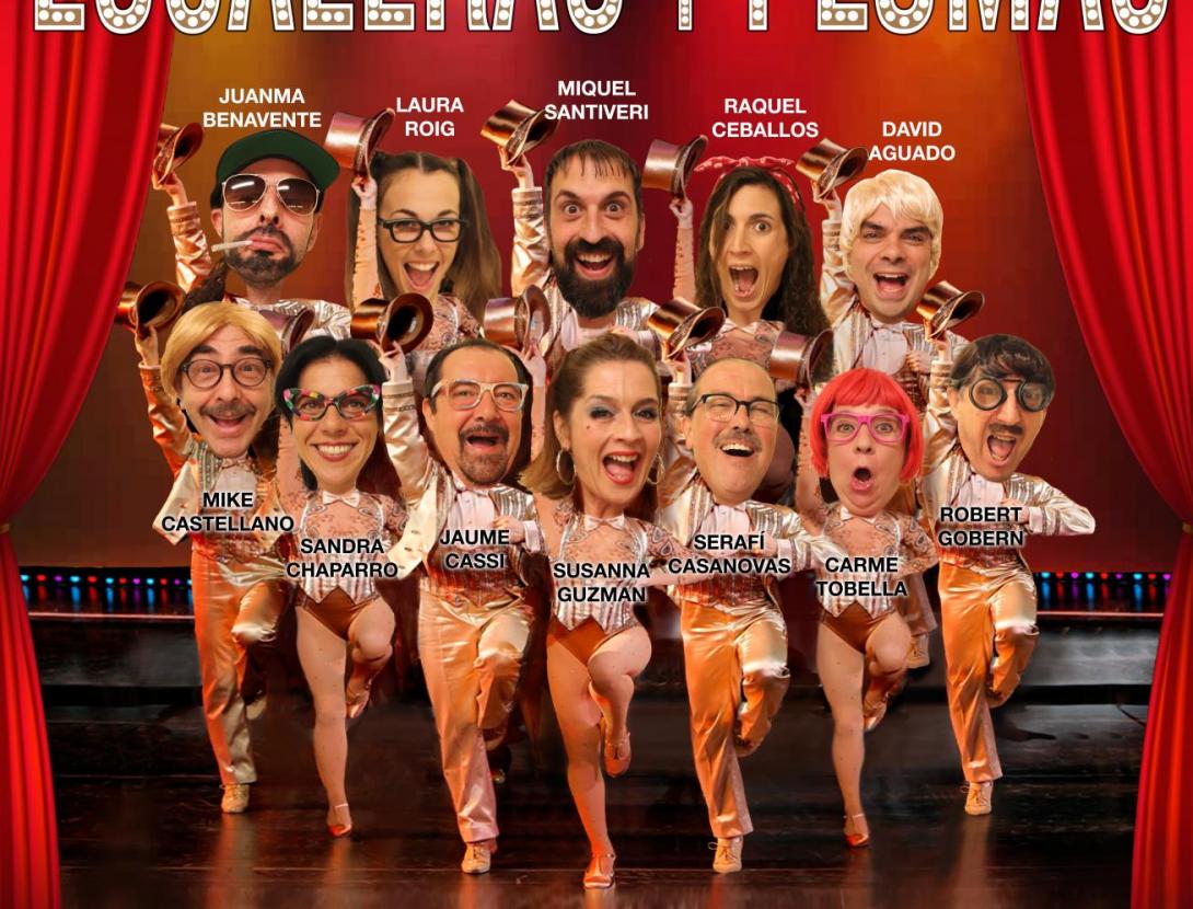 ” Escaleras y Plumas” a La Passió d'Esparreguera