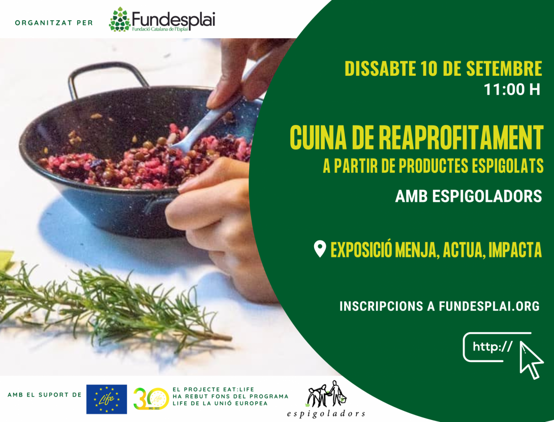 Cuina de reaprofitament a partir de productes espigolats