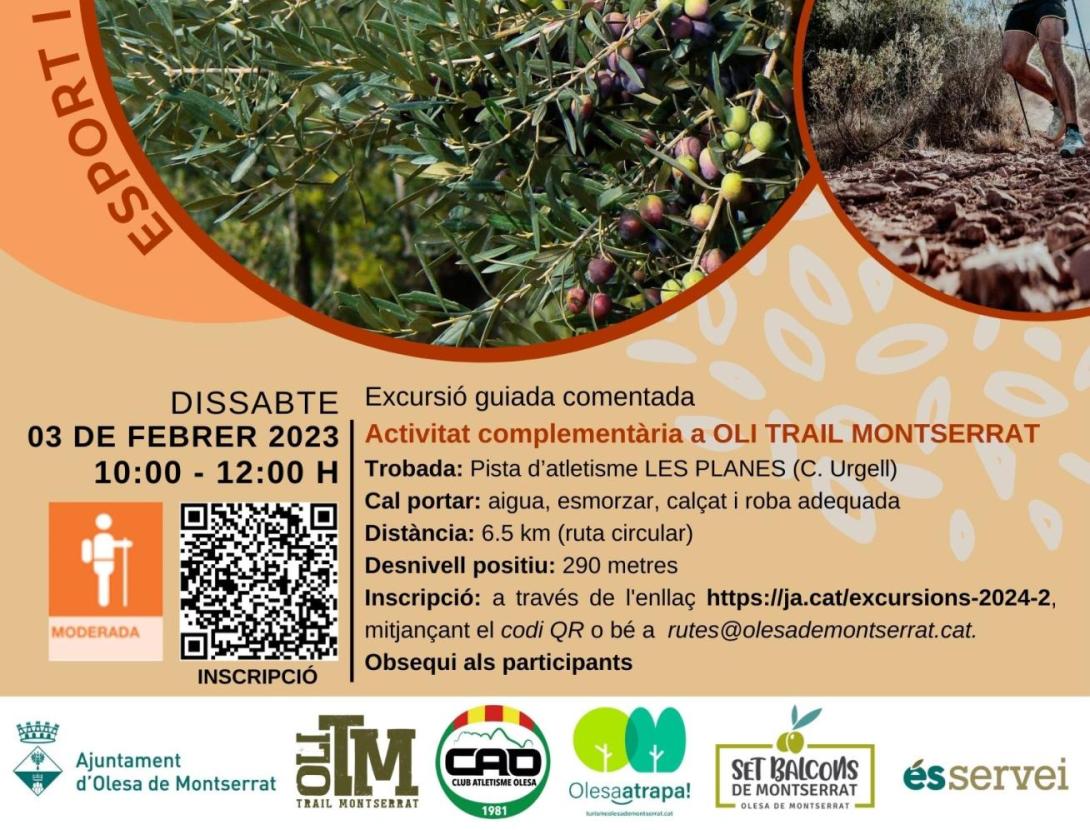 Excursió: Paissatges de l'oli d'Olesa