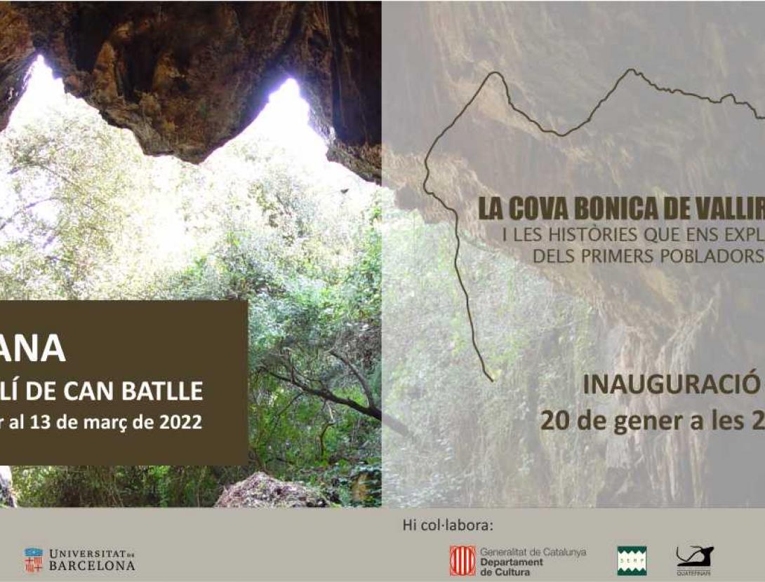 EXPOSICIÓ 'LA COVA BONICA DE VALLIRANA I LES HISTÒRIES QUE ENS EXPLICA DELS PRIMERS POBLADORS'