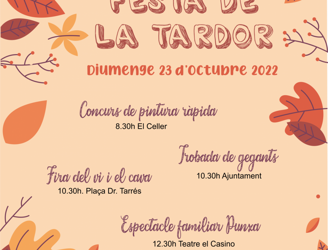 FESTA DE LA TARDOR