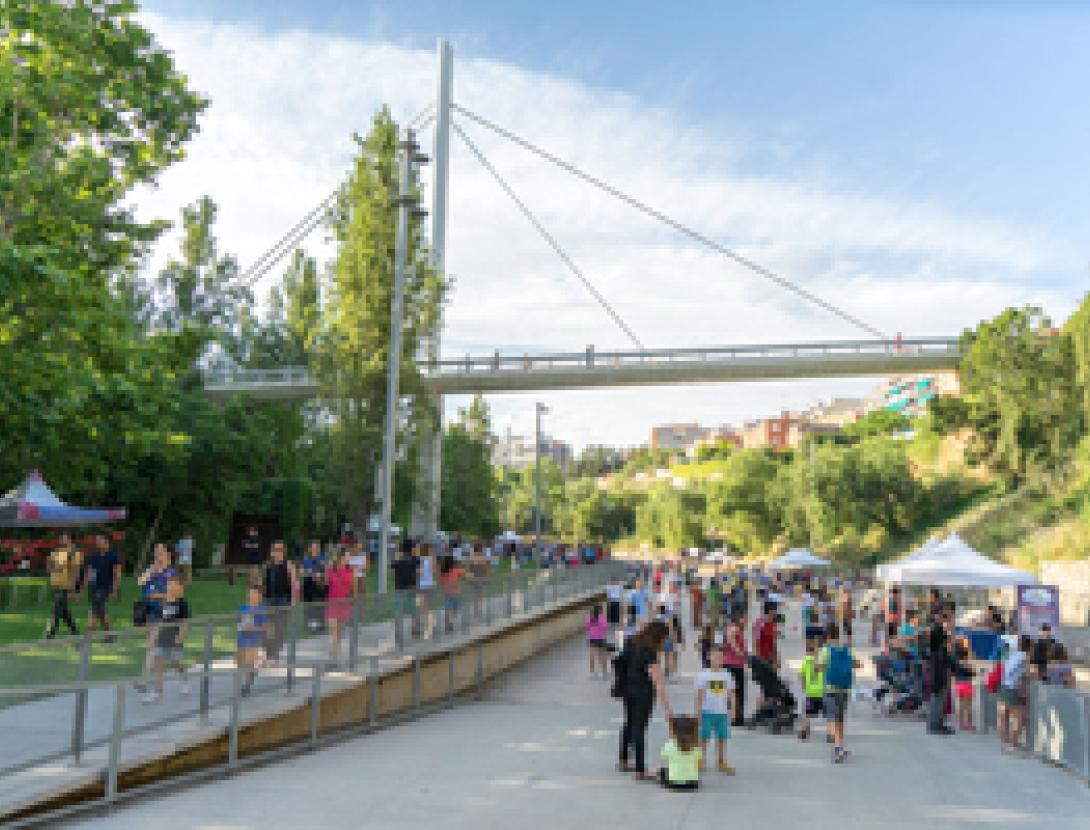 Juga amb el patrimoni d’Esplugues