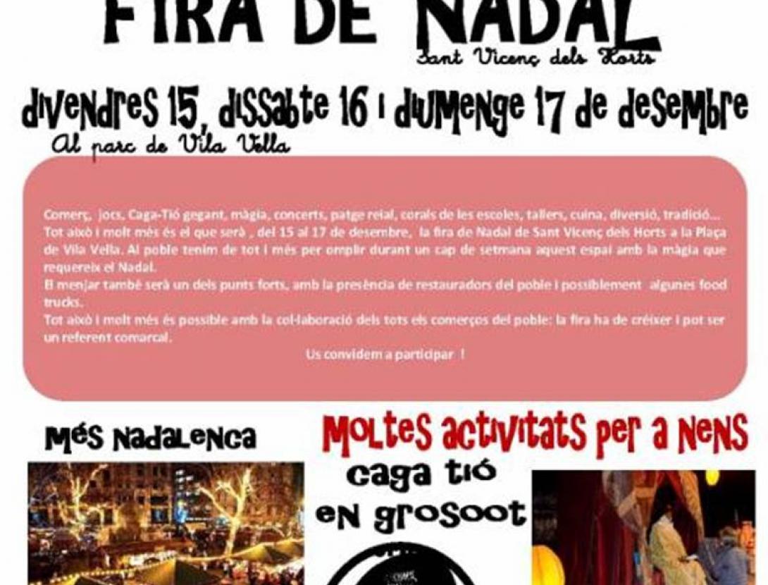 Cartell Fira de Nadal 2018