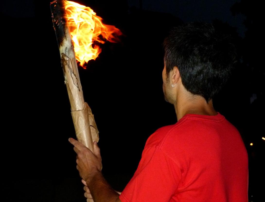 Arribada de la Flama del Canigó