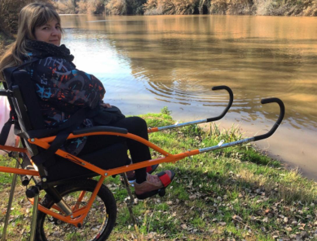 Foto finalista Instagram ACA Voluntaris Joëlette