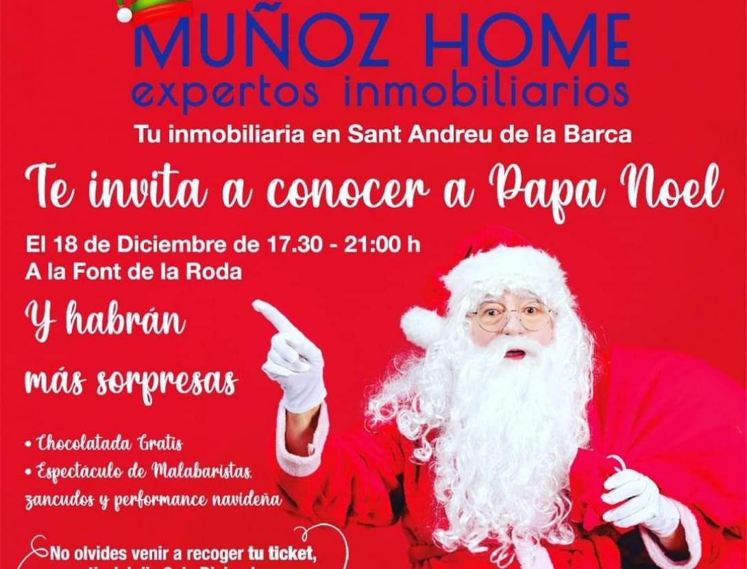 El Pare Noel visita Sant Andreu de la Barca