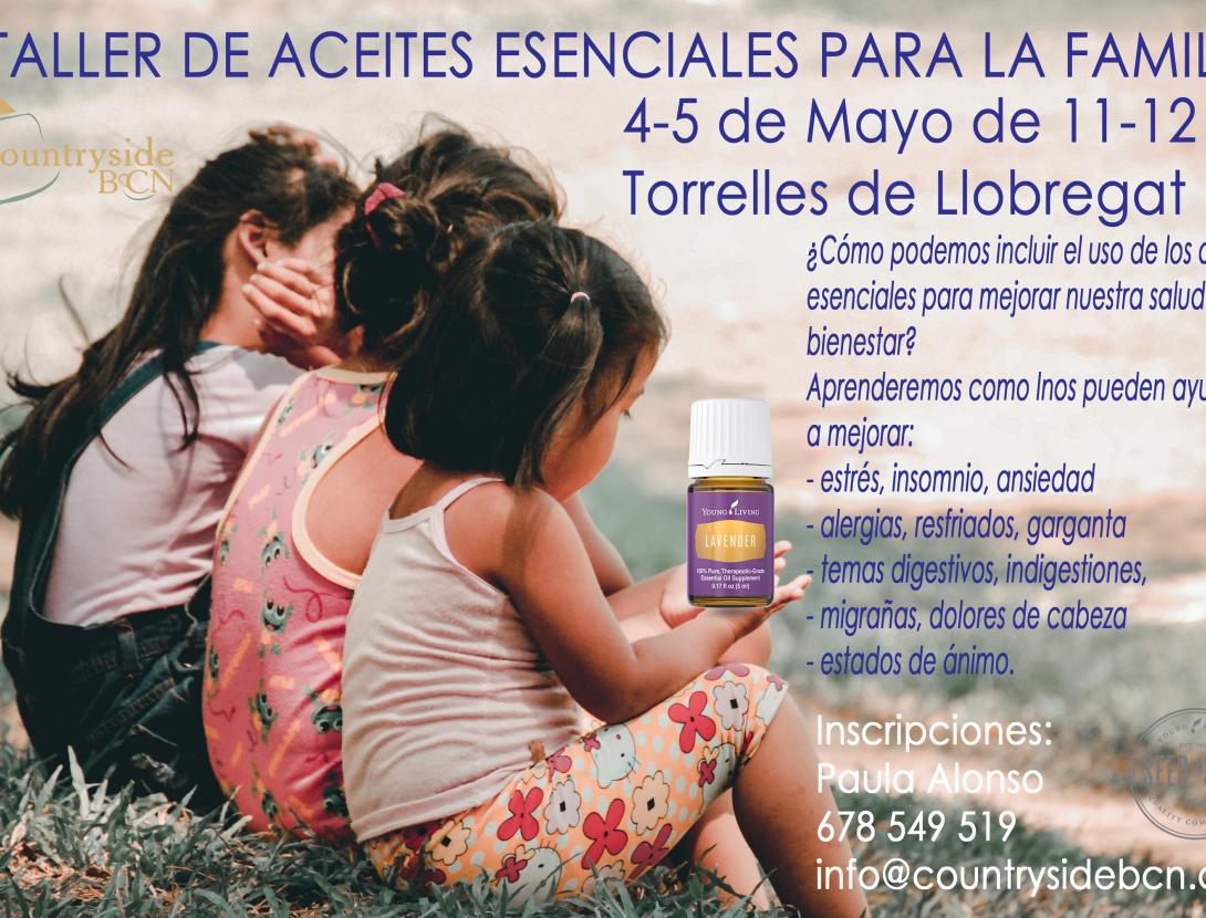 Taller de Aceites Esenciales en Familia